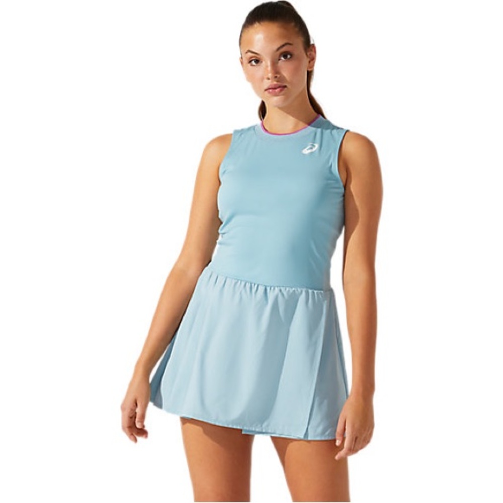 Asics Smoke Blue Women’s Match Athletic Tennis Style Dress 🎾